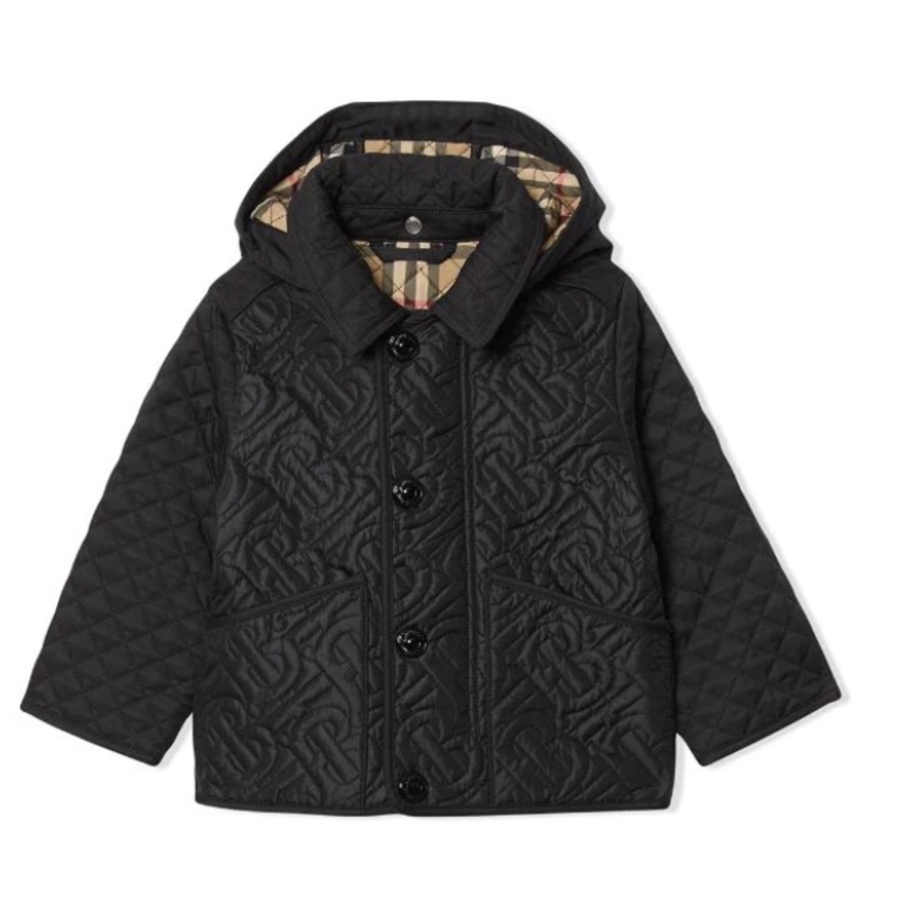 Burberry Kids
monogram quilted jacket